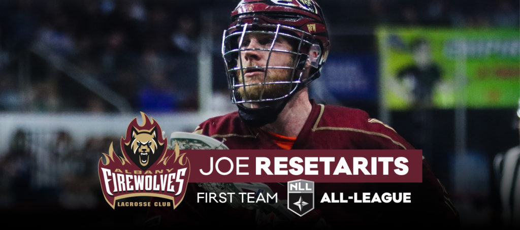 NLL All League First Team Joe Resetarits