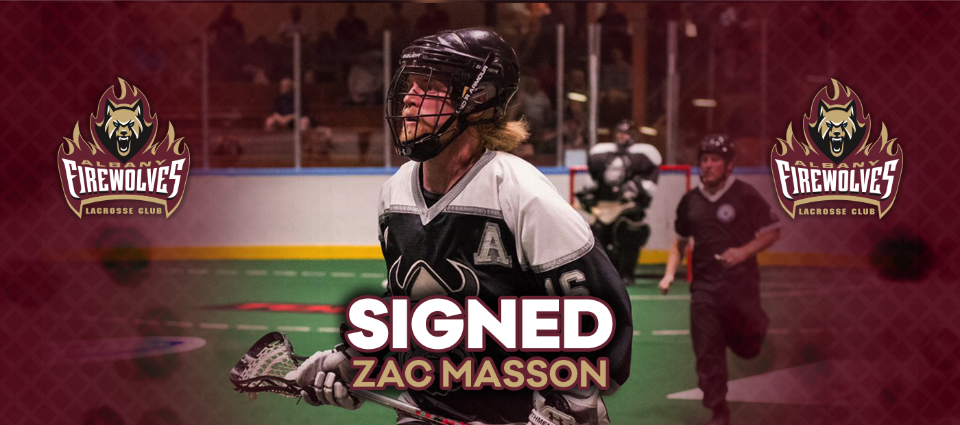 ALBANY FIREWOLVES SIGN ZAC MASSON FOR 2022-23 SEASON - Oshawa FireWolves