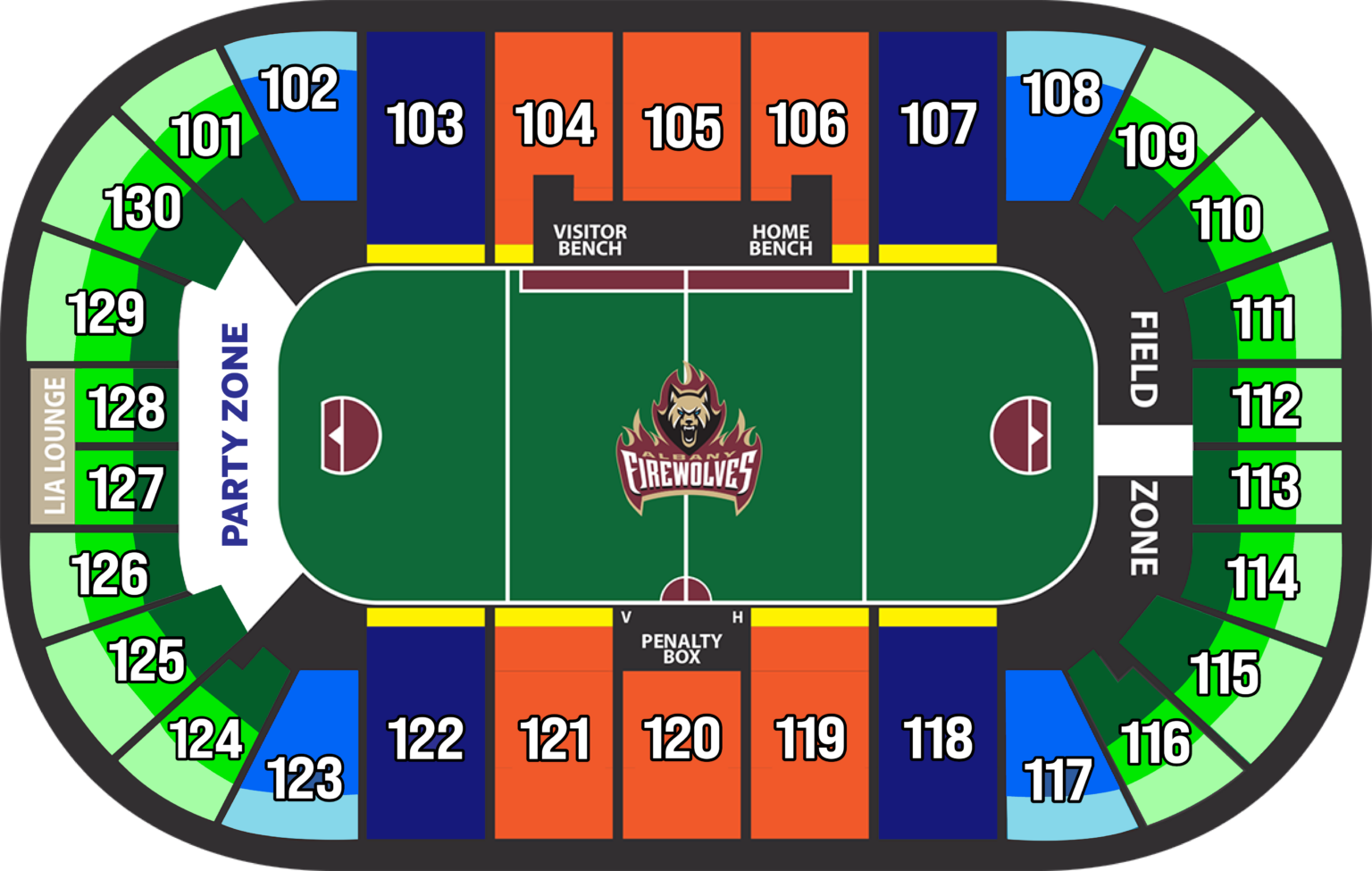 T Wolves Seating Chart Oshawa FireWolves 2024-25 Mini Plans - Oshawa FireWolves
